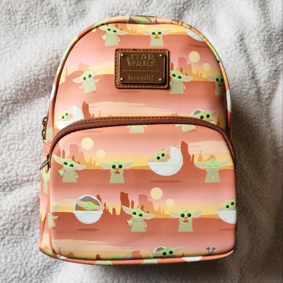 Loungefly Bags Grogu Baby Yoda Loungefly Mini Backpack Poshmark